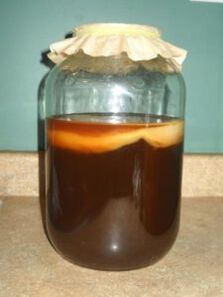 Kombucha for foot fungus treatment